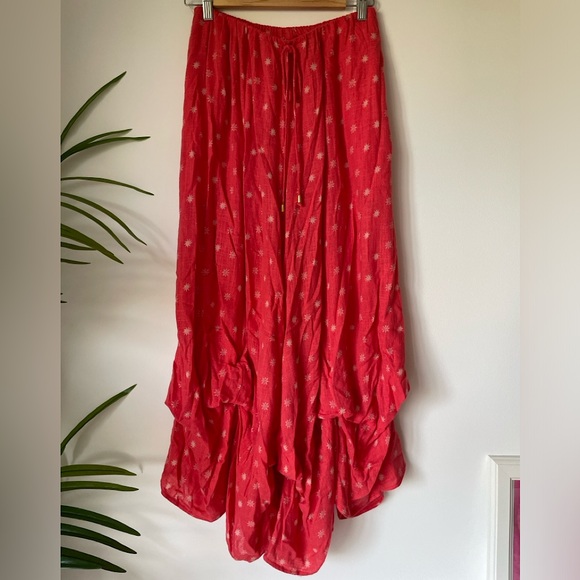 NEW Free People This Love Set In Hot Coral Combo - Picture 7 of 17